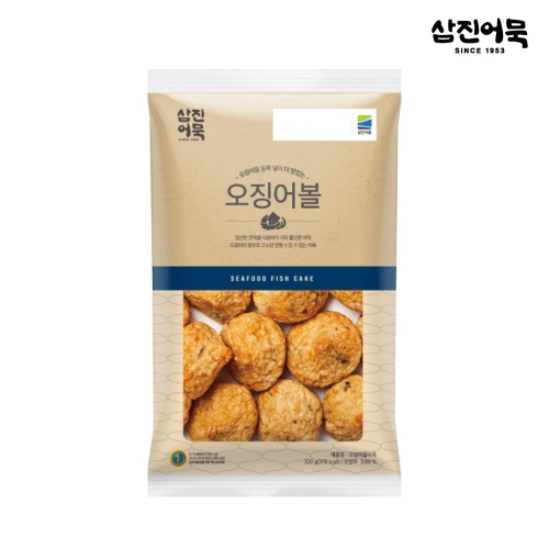 삼진어묵 오징어볼 1봉 8개 320g