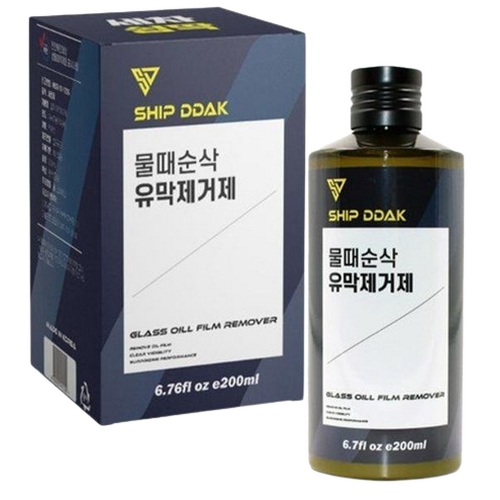쉽딱 물때순삭 유막제거제 200ml + 스펀지