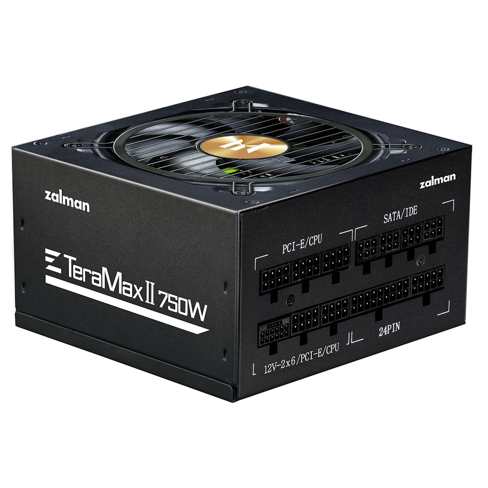 잘만 TeraMax II 750W 80PLUS골드 풀모듈러 ATX3.1 블랙_이미지