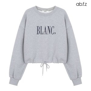 SG세계물산 에이비에프지 블랑 밑단 스트링 라운드 맨투맨 AFZ3MK33A