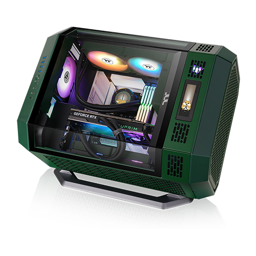 써멀테이크 The Tower 600 스탠드 키트 (레이싱 그린)_이미지