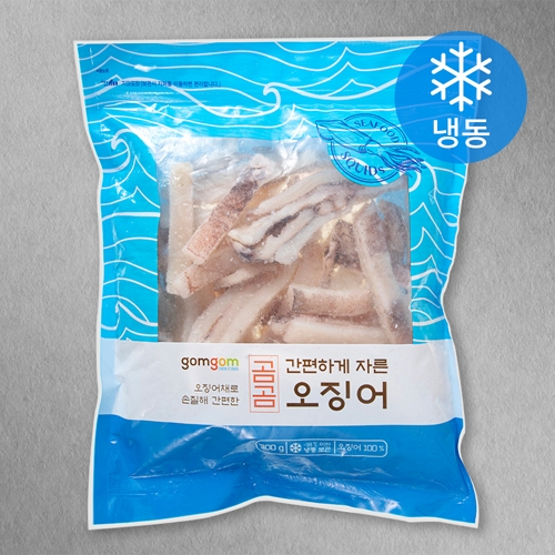 쿠팡 곰곰 간편하게 자른 오징어 냉동 300g (5개)