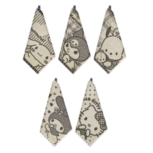 영신타올 산리오 캐릭터즈 선염 고리수건_이미지