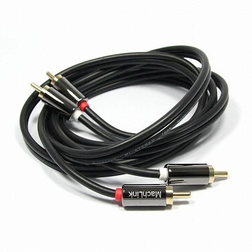마하링크 2RCA to 2RCA 케이블 (ML-2RH050, 5m)_이미지