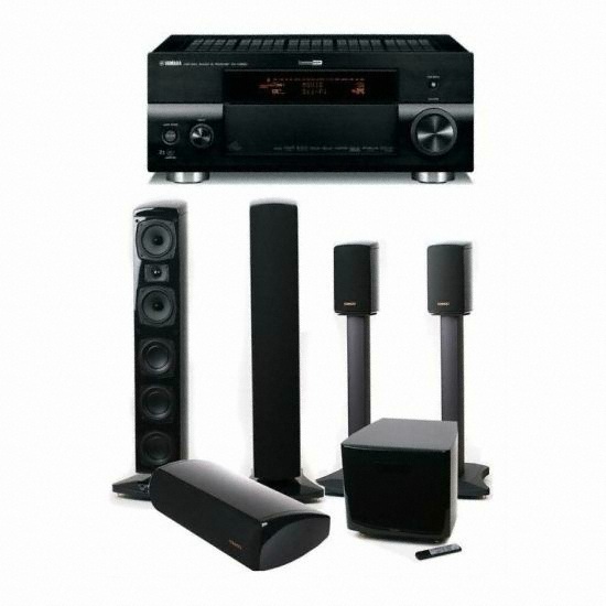 미션 E54 + 야마하 AV리시버 (RX-V3900)_이미지