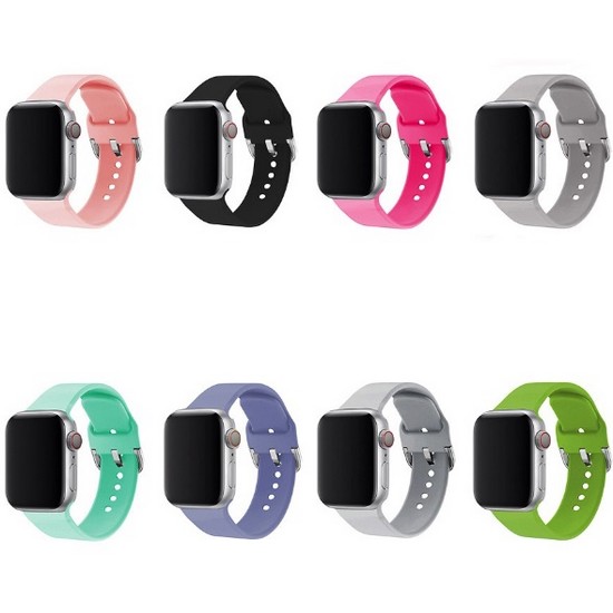 Alpina 애플워치 버클 실리콘 밴드 스트랩 S/M (38mm/40mm/41mm)_이미지