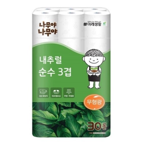 내추럴 순수 3겹 22m (30롤)