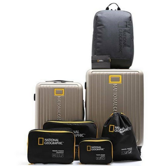 내셔널지오그래픽 세체니 캐리어 세트 N995ASU130 (골드)_이미지
