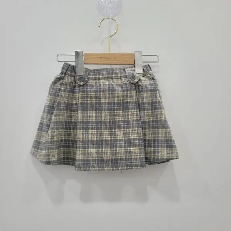  스타일노리터 체크 플리츠 스커트 SNSCE32MSK04IC