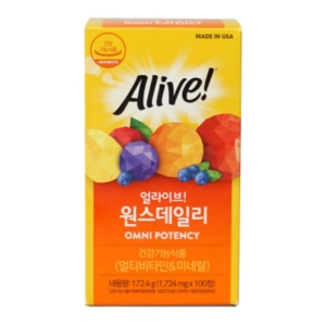 얼라이브 원스 데일리 멀티비타민 100정 (6개)_이미지