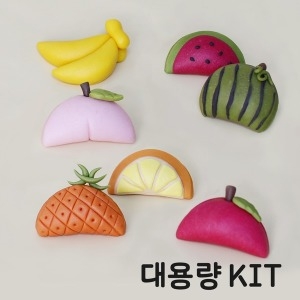 송편 과일반달떡 만들기 10인 단체 대용량 키트