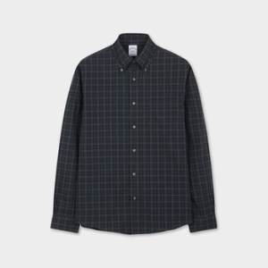 프라이데이 포플린 블랙와치 체크 셔츠 멀티 BBTHMFF303_이미지