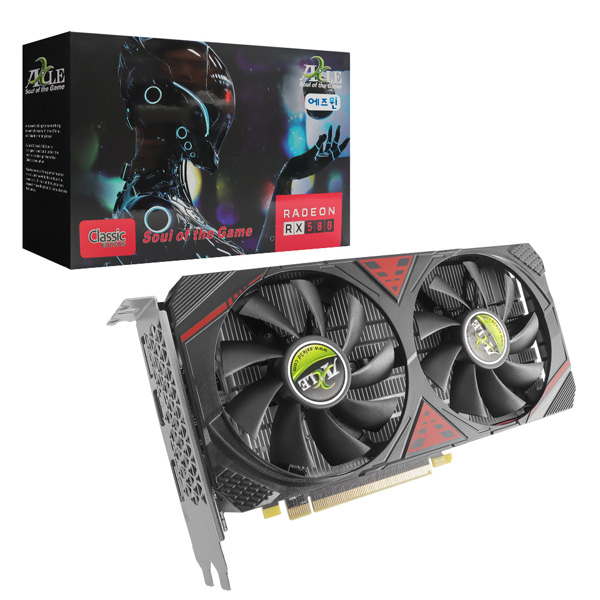 액슬 라데온 RX 580 2048SP D5 8GB R2 에즈윈이미지입니다. 누르면 해당 게시물로 새창이동합니다.
