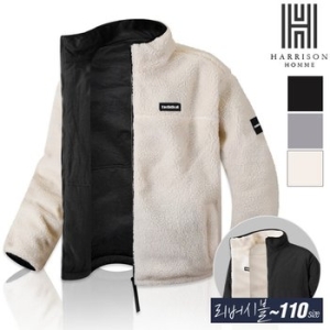 에코 양털 하이넥 리버시블 후리스 집업 WCJM202 WSPC1444