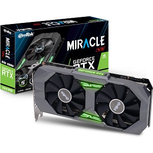 이엠텍 지포스 RTX 2060 SUPER MIRACLE V2 D6 8GB