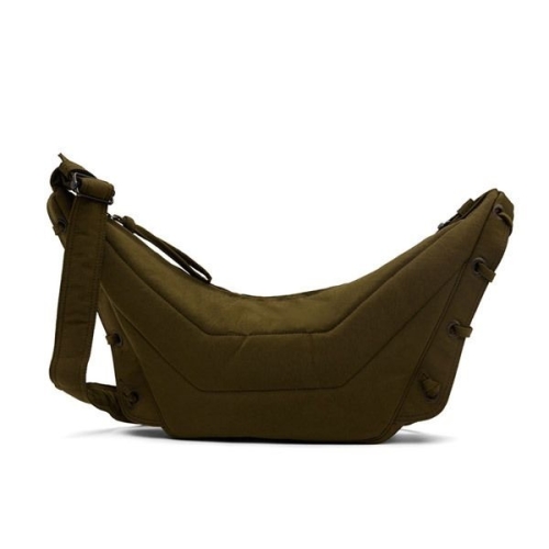  르메르 스몰 소프트 게임 백 나일론 캔버스 다크 토바코 에센스 한정 BG293-LF845-501