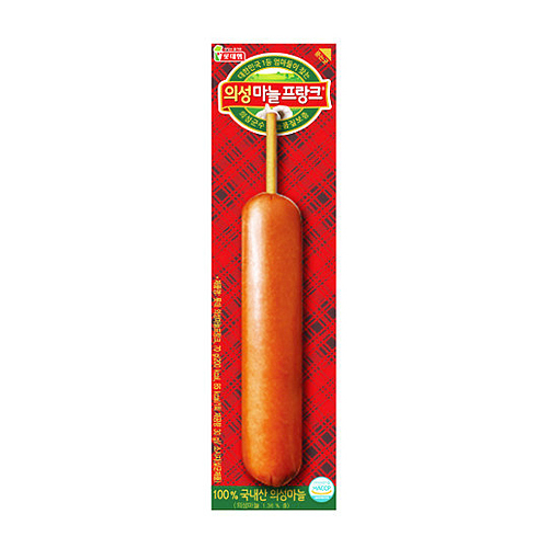 롯데햄 의성마늘 프랑크 70g (18개)