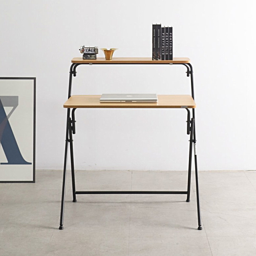 소프시스 튜브 접이식 책상 선반형