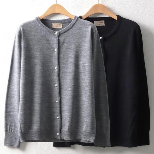 위쉬몰 RM 라운드펄가디건 4278H508 빅사이즈 40946733A_이미지