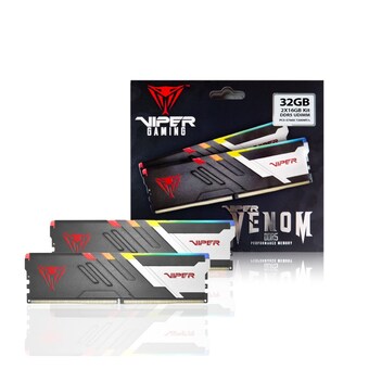 PATRIOT DDR5-7200 CL34 VIPER VENOM RGB 패키지