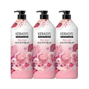 애경 케라시스 화이트 데이지 퍼퓸 샴푸 1000ml (3개)