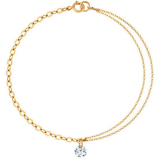 NeeGee 14K GOLD 언밸하프체인 큐빅 팔찌이미지입니다. 누르면 해당 게시물로 새창이동합니다.