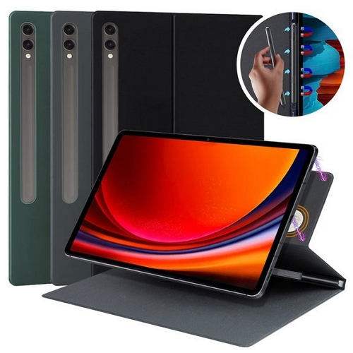 갤럭시탭S10 플러스 마그네틱 S펜 홀더 북커버 케이스