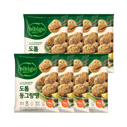 CJ제일제당 비비고 도톰 동그랑땡 340g (8개)_이미지