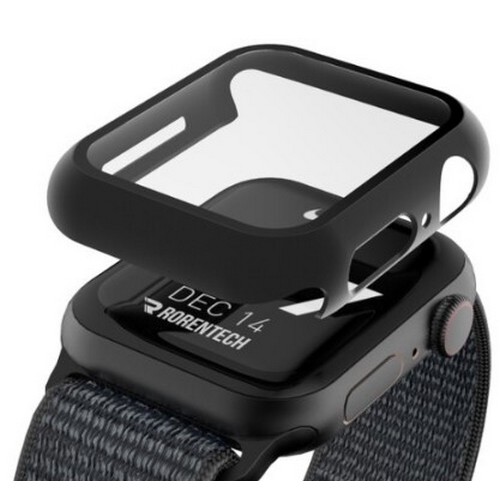 로랜텍 애플워치10 하이브리드 풀커버 액정보호 강화유리 케이스 (42mm)_이미지