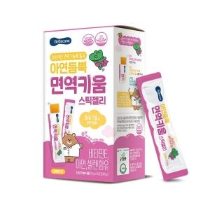 베베쿡 유아 아연듬뿍 면역키움 스틱젤리 20G14포_이미지