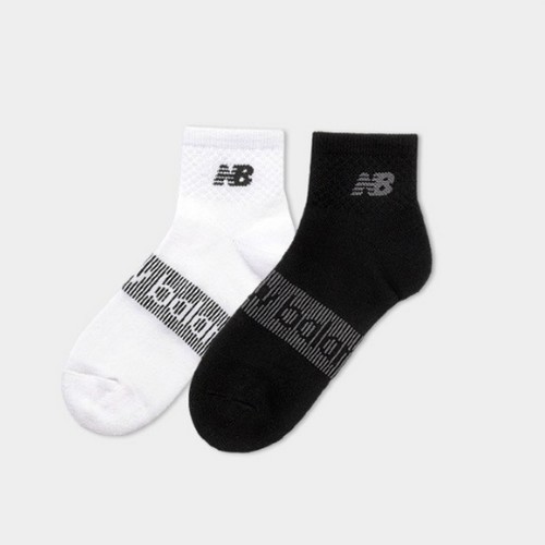 뉴발란스 메쉬 로고 쿠션 단목 양말 L 5팩