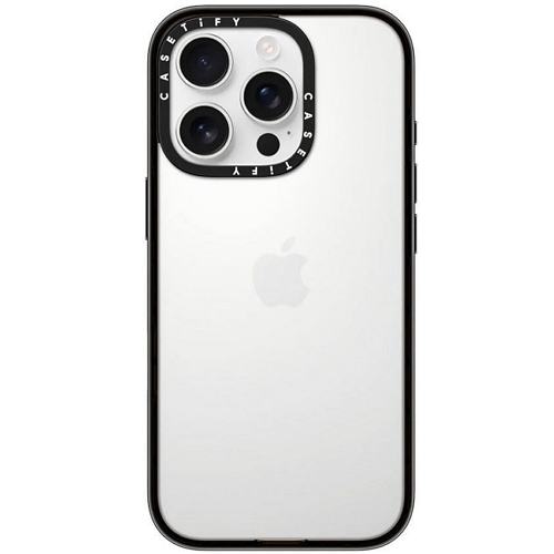 CASETIFY 아이폰16 프로 맥스 클리어 블랙 컴팩트 케이스 (해외구매)