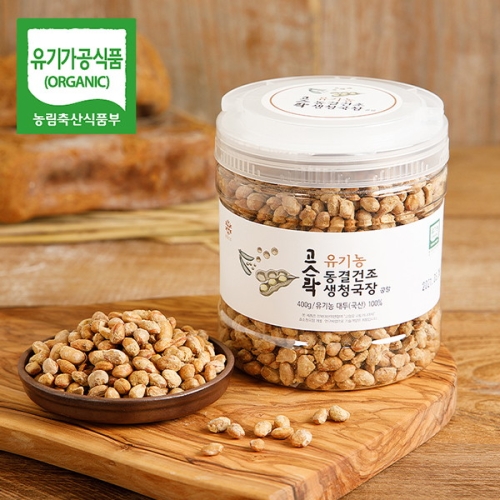 다송리사람들 다송리사람들 전통재래식 고스락 유기농 동결건조 생청국장 400g_이미지