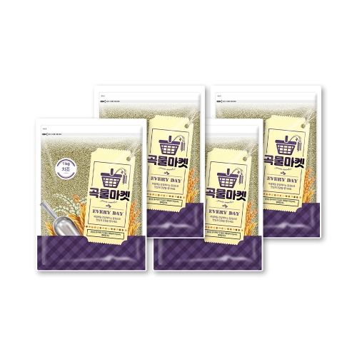 홍천철원물류센터 곡물마켓 차좁쌀 1kg (4개)_이미지
