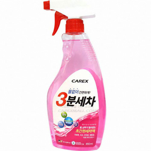 카렉스 3분세차 초간편 세차액 650ml (5개)