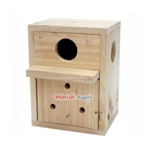 [불명] 잉꼬새알통/나무집/잉꼬/소형앵무새/앵무/사료/새모이/새장/알통/알집