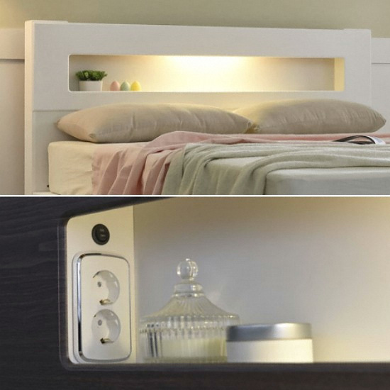 동서가구 밀레스 LED침대 Q (포켓독립스프링)_이미지