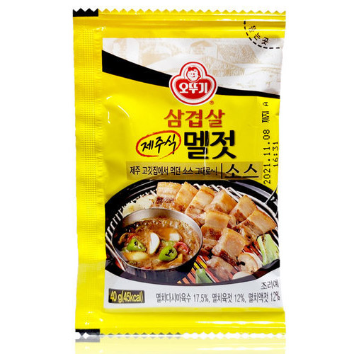 제주식 멜젓소스 40g