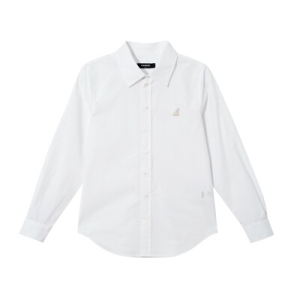 캉골 우먼스 솔리드 셔츠 7082 B1 KSEWSH70820 WH LU YE