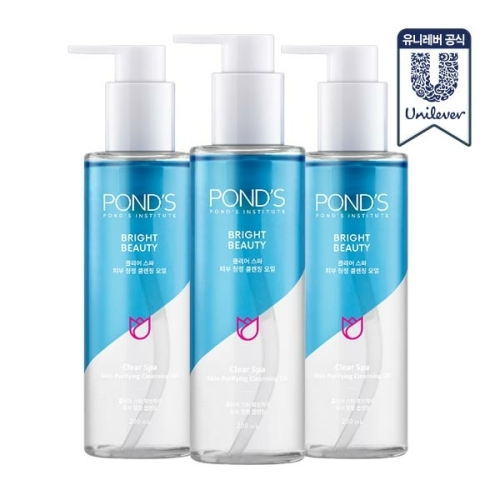 유니레버 폰즈 클리어 스파 클렌징 오일 200ml (3개)