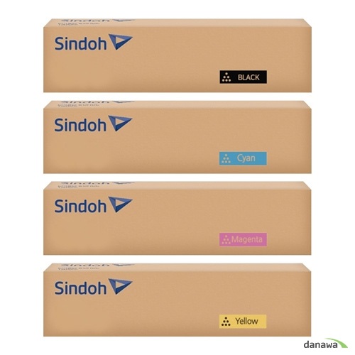 신도리코 정품 D320T24KK, D320T24KC, D320T24KM, D320T24KY 4색 세트