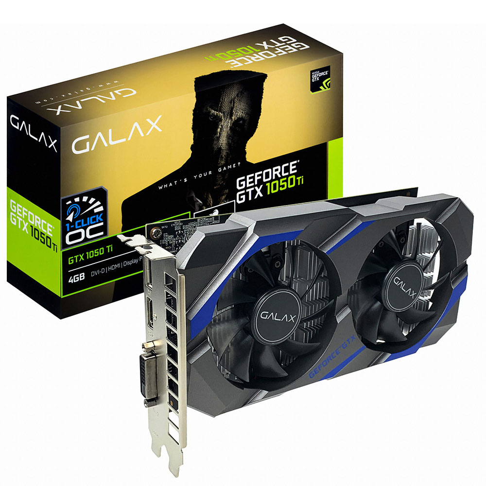 갤럭시 GALAX 지포스 GTX1050 Ti SE D5 4GB_이미지