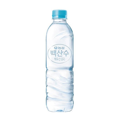 농심 백산수 무라벨 500ml (80개)