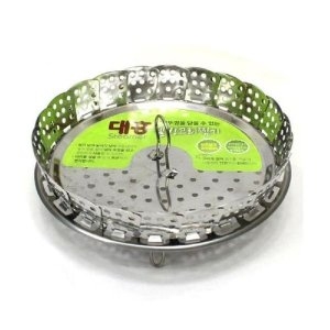 SM 다용도 스텐찜기 간편한찜기 삼발이찜기 만두채반 W9EA6B3_이미지