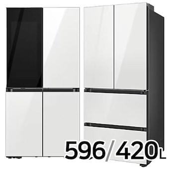 삼성전자 비스포크 키친핏 글램 RF60DB9342 + <b>RQ42DB94R2AP</b> (화이트)