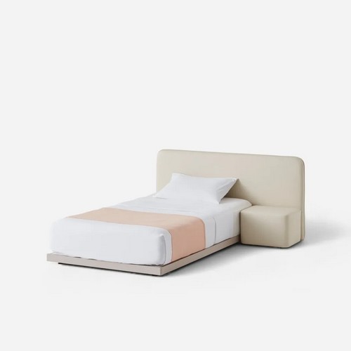 스테디 컴피 와이드헤드형 침대 SS+충전 협탁