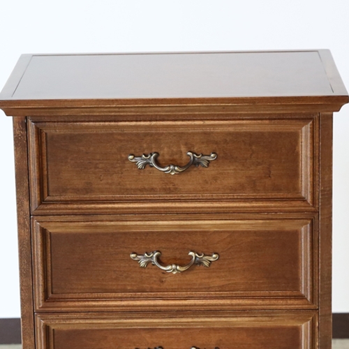 로이퍼니처랩 메이플 원목 엔틱 5단 서랍장 500_이미지