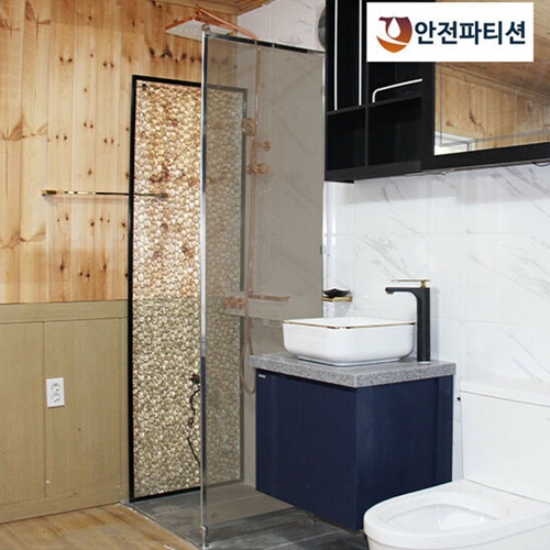 에코그린 AS310 브론즈 강화유리 안전파티션 600_이미지