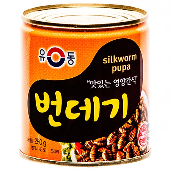 유성물산교역 유동 번데기 280g (4개)_이미지