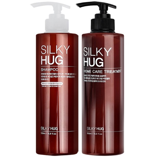 실키허그 홈케어 샴푸+트리트먼트 2종 세트
